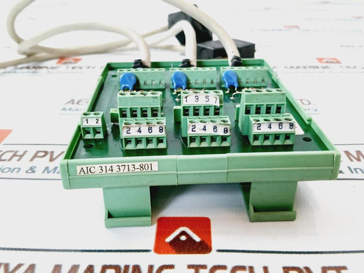 Macgregor Hagglunds Aic 314 3713-801 Angle Encoder Card Pcb