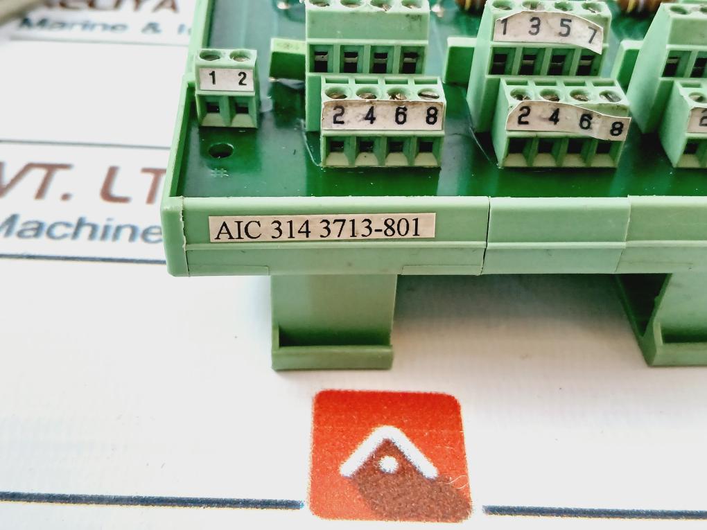 Macgregor Hagglunds Aic 314 3713-801 Angle Encoder Card Pcb