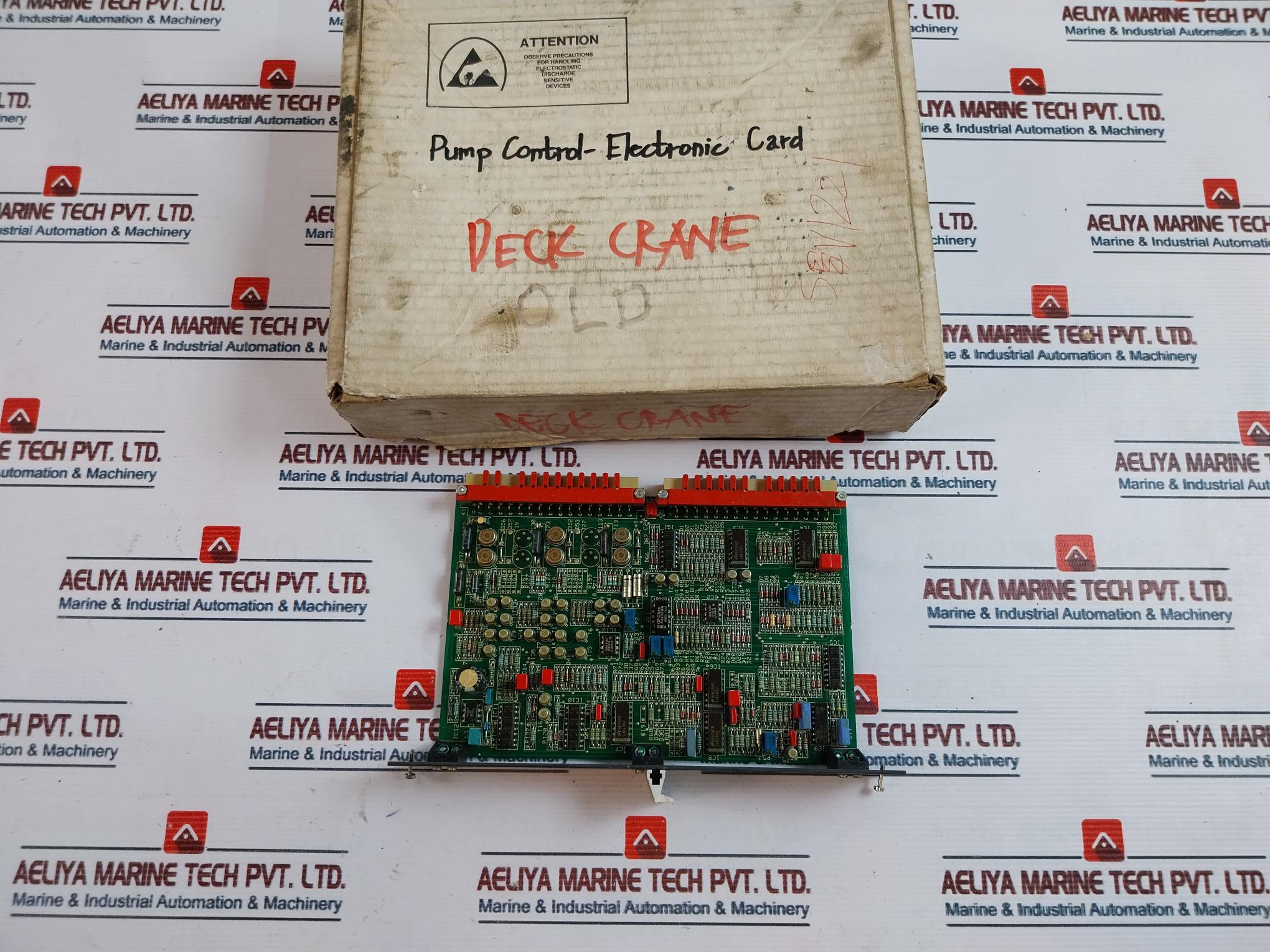 Macgregor Hägglunds Pc 214 1357-801 Pump Control Circuit Board