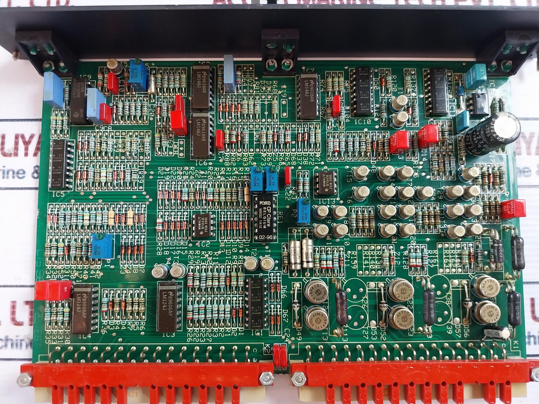 Macgregor Hägglunds Pc 214 1357-801 Pump Control Circuit Board