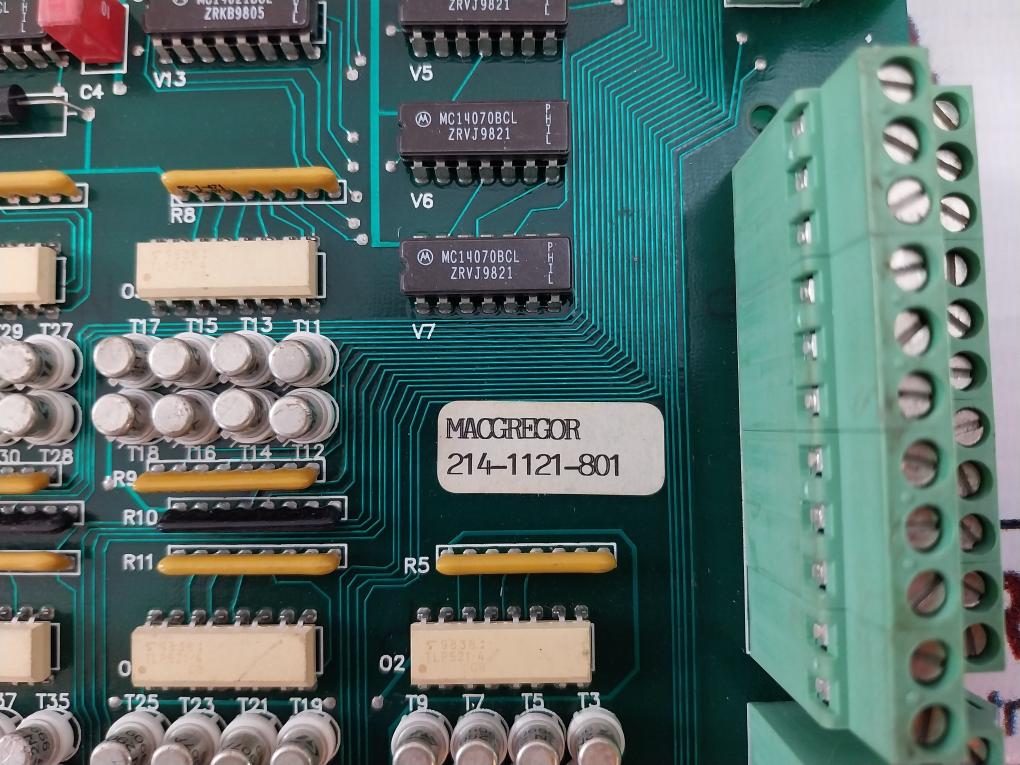 Macgregor Hs 314 2213-001 Printed Circuit Board 214-1121-801
