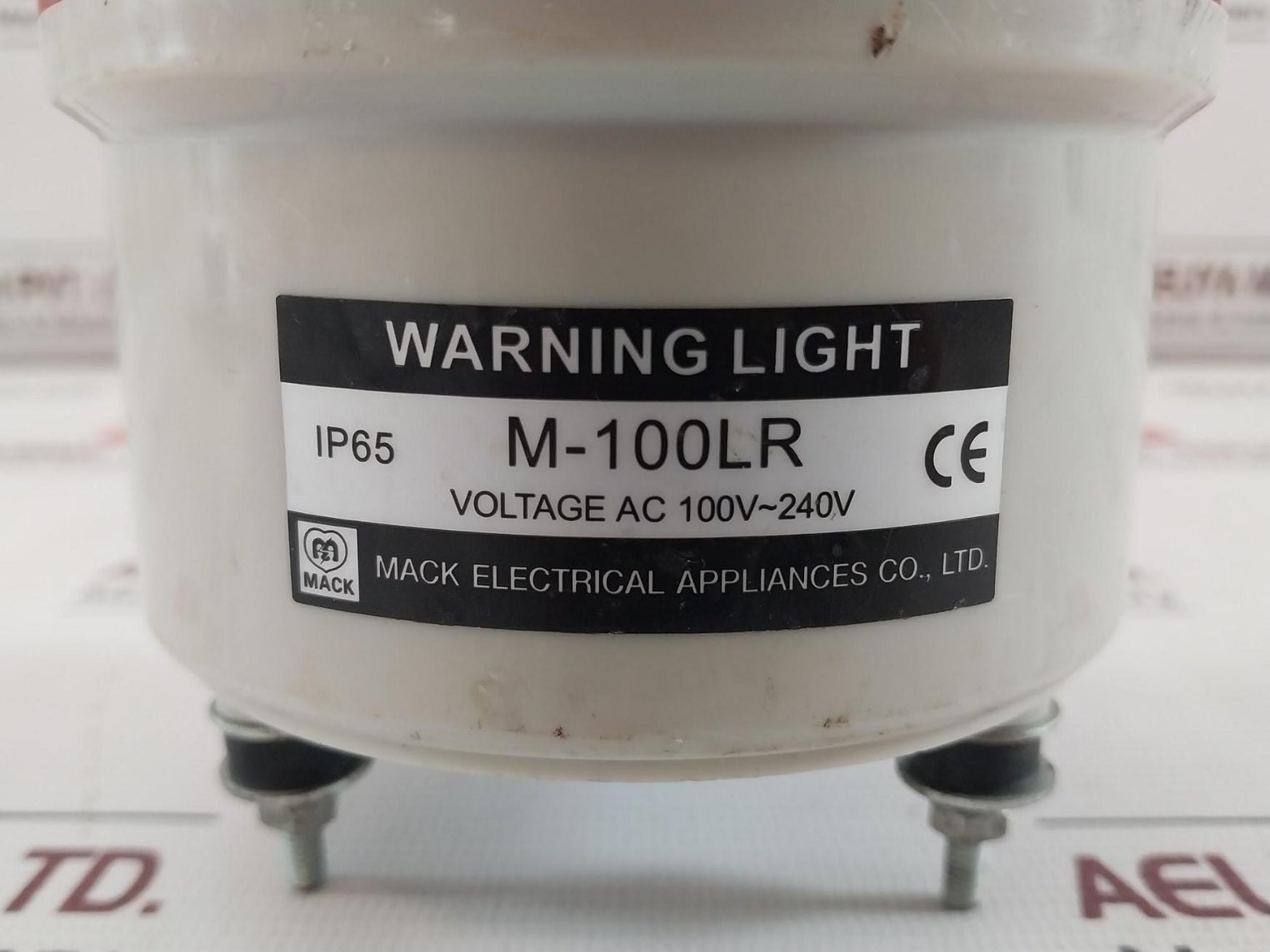 Mack M-100Lr Commercial Warning Light Ac 100V-240V Ip65