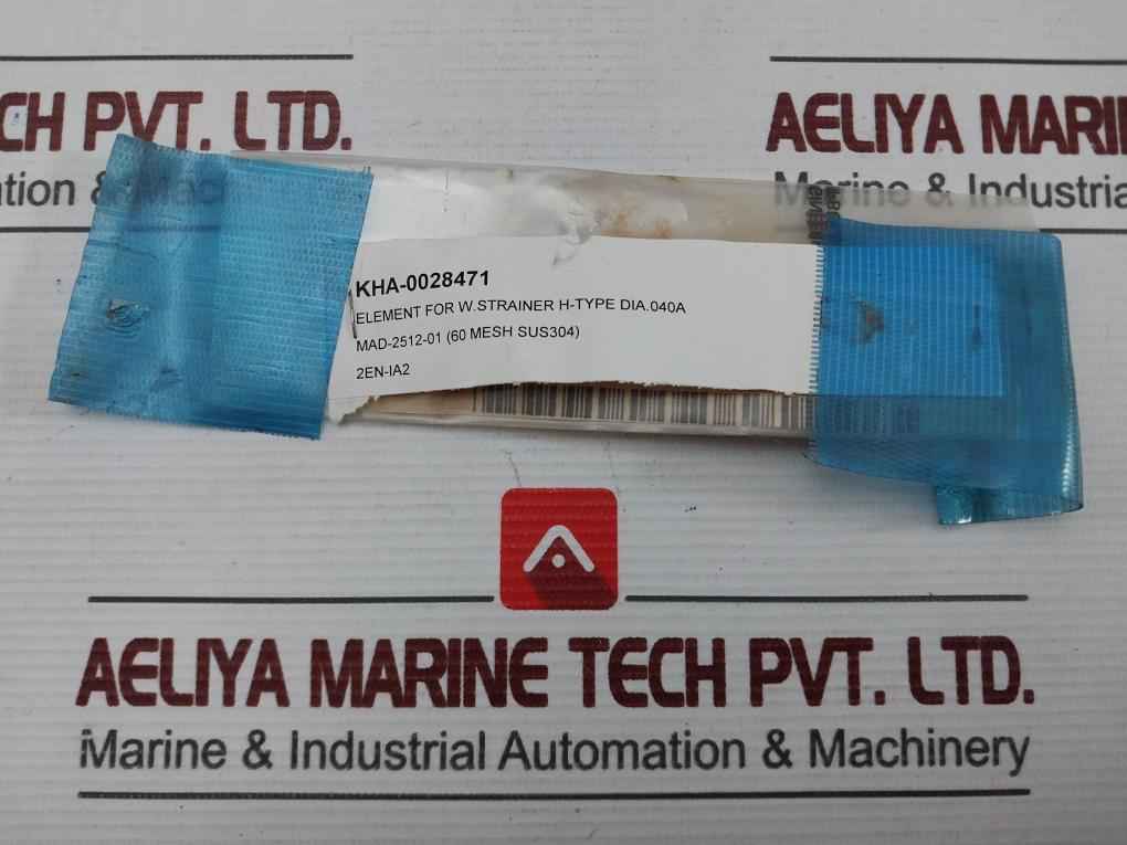 Mad-2512-01 Element For W.Strainer H-type Dia.040A