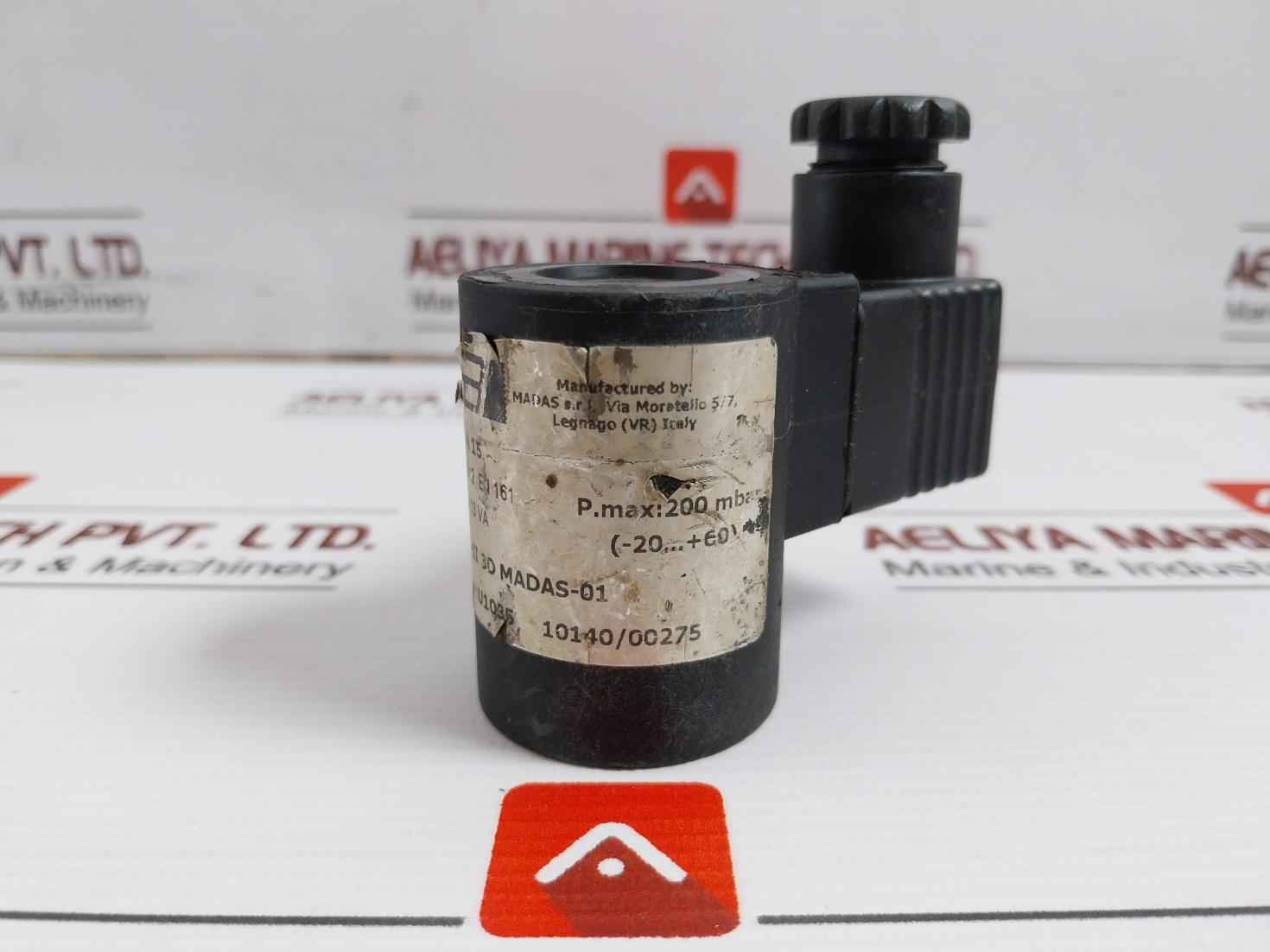 Madas Evo/Nc Dn-15 Solenoid Valve 200 Mbar