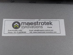 Maestrotek 15” Tft Lcd Touch Display Mipd-a1015-rt 12-24 Vdc