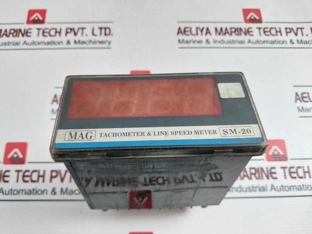 Mag Sm-20 Tachometer & Line Speed Meter 50/60 Hz