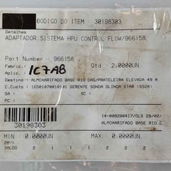 Magnaloy 966158 Adapter Compensator Application Hpu Control Flow System 3500Psi