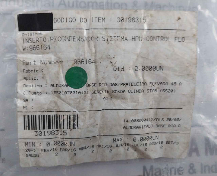 Magnaloy Coupling 370 Insert Subapplication Compension Application Hpu System