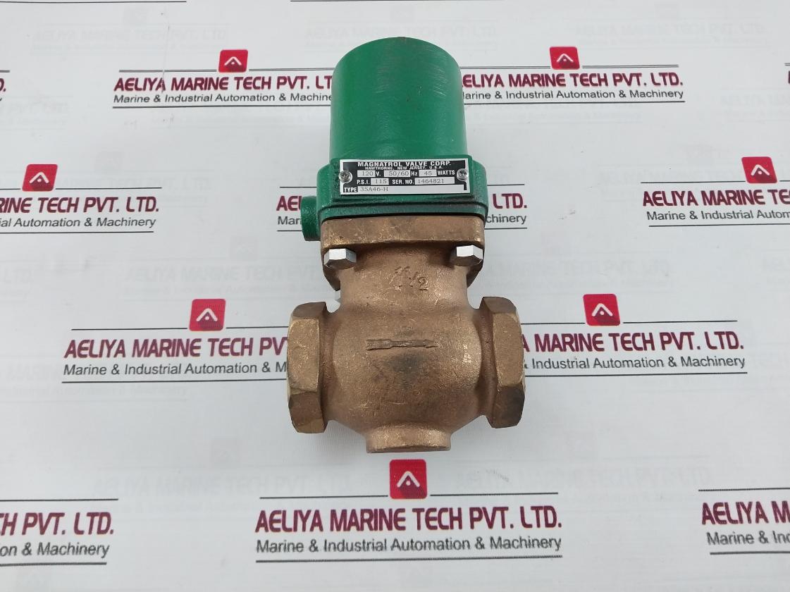 Magnatrol 35A46-h Solenoid Valve 40407 120V 50/60Hz 45 Watts 115 Psi