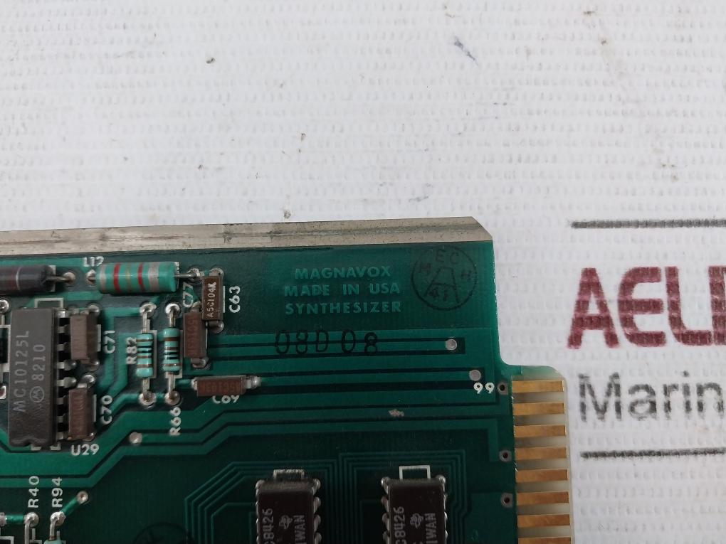 Magnavox 910820-802 Printed Circuit Board Mp411701-1