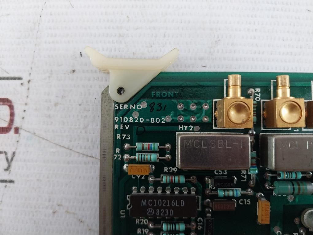 Magnavox 910820-802 Printed Circuit Board Mp411701-1