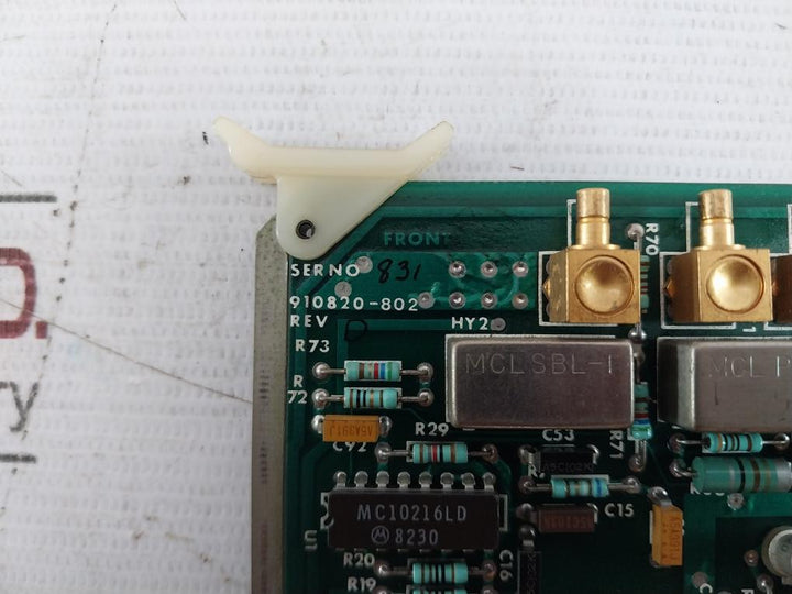 Magnavox 910820-802 Printed Circuit Board Mp411701-1
