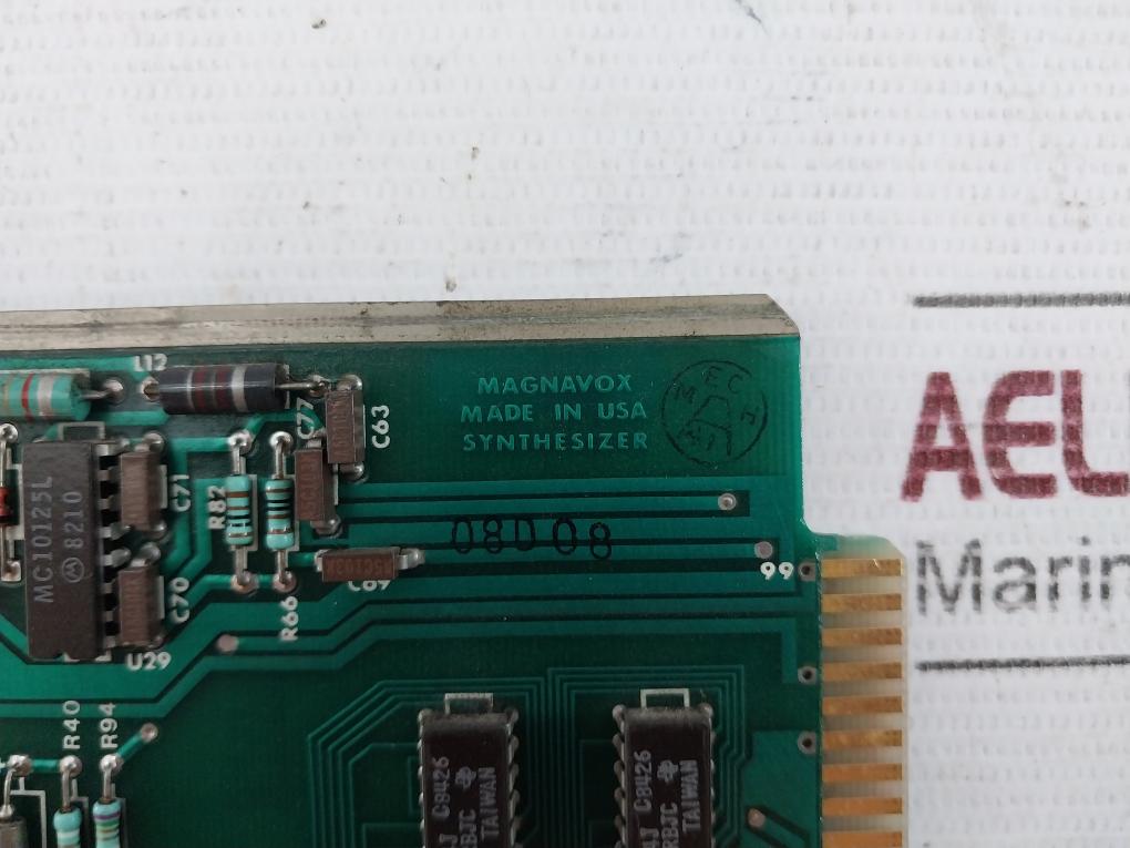 Magnavox 910820-802 Printed Circuit Board Rev: D Mp411701-1 411701-1