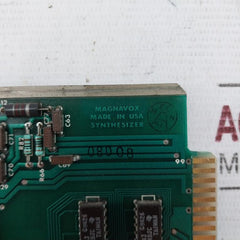 Magnavox 910820-802 Printed Circuit Board Rev: D Mp411701-1 411701-1