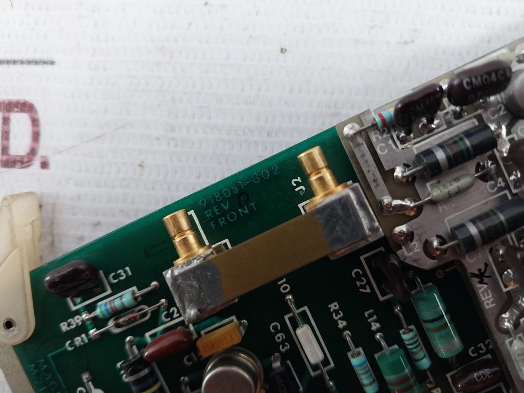 Magnavox 918051-802 Printed Circuit Board Rev 0 Mp411745-1, 411745-1