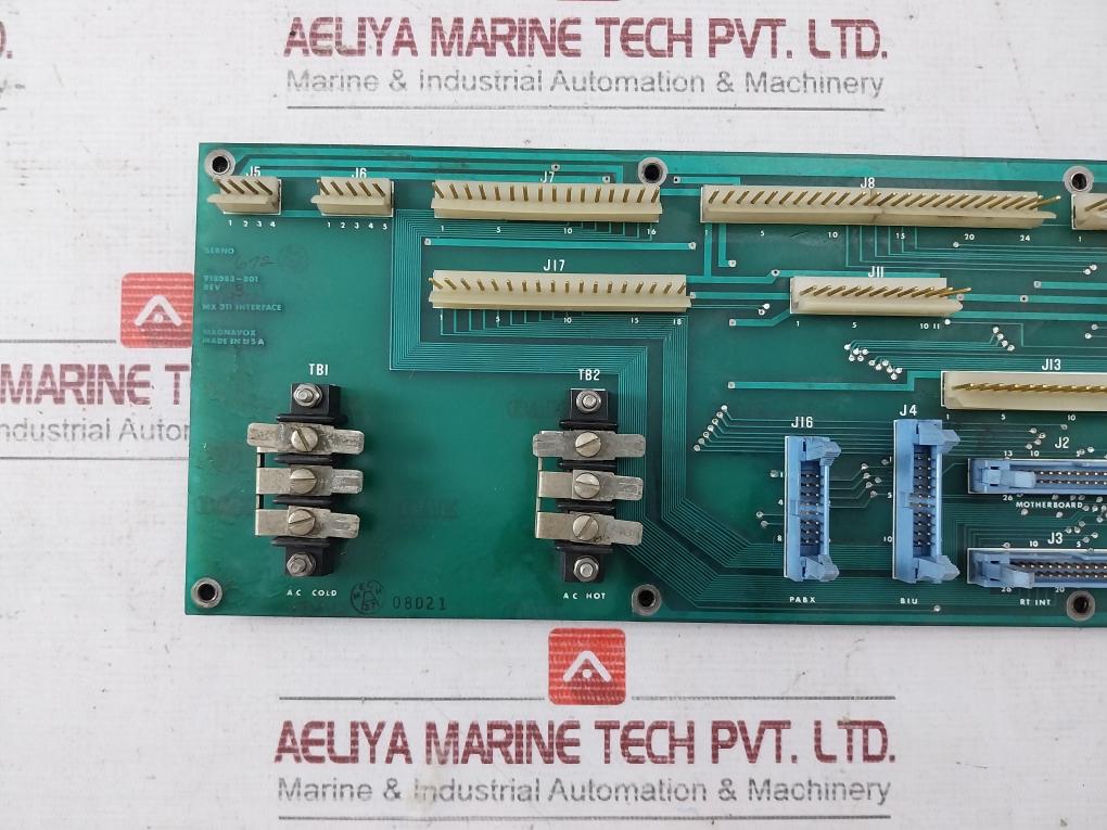 Magnavox 918083-801 Mx 211 Interface Module Rev B 411082-1 Mp411082-1
