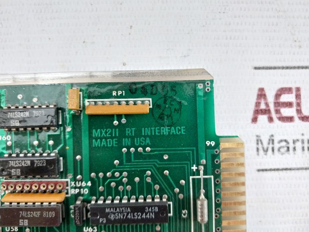 Magnavox 919067-801 Mx211 Rt Interface Module Rev C Mp216567-1