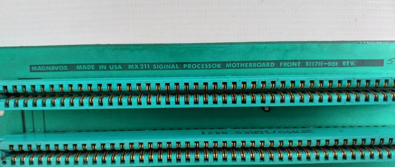 Magnavox Mx 211 Signal Processor Motherboard Rev.A Mp411621-1