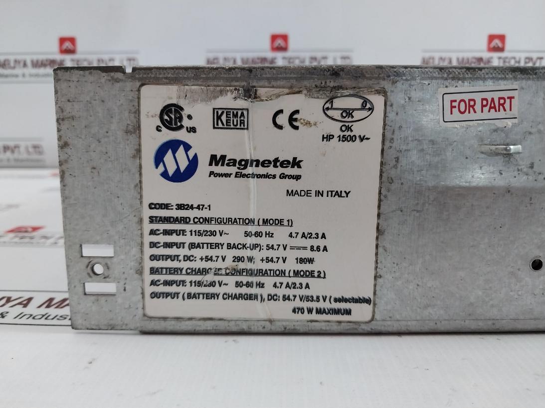 Magnetek 3B24-47-1 Power Supply Unit 180W 3B244710100