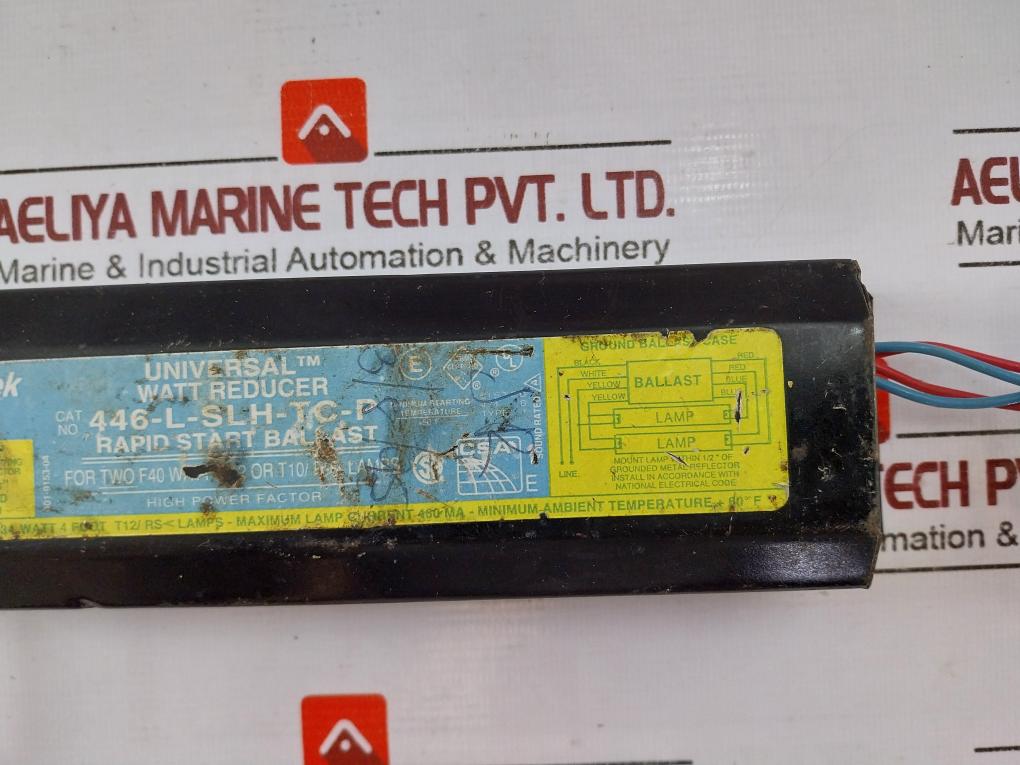 Magnetek 446-l-slh-tc-p Rapid Start Ballast Universal Watt Reducer 120V 60Hz