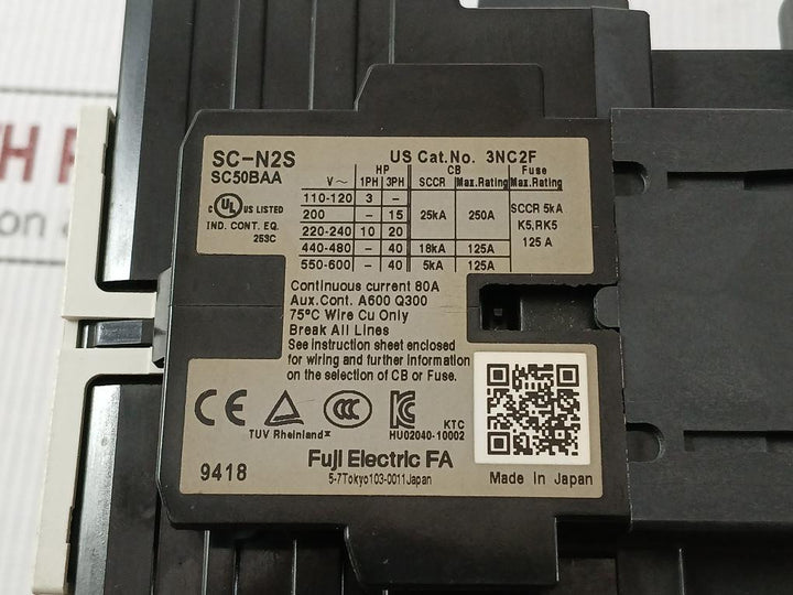 Magnetic-Contactor-Fa-Sc-N2s-50-Fuji-Electric-1000v-80a-7