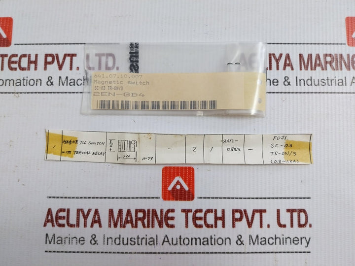 Magnetic-Switch-With-Thermal-Relay-600vac-Max-0-8-1-2a-Rc-By-Fuji-Electric-Sw-03-3h-13