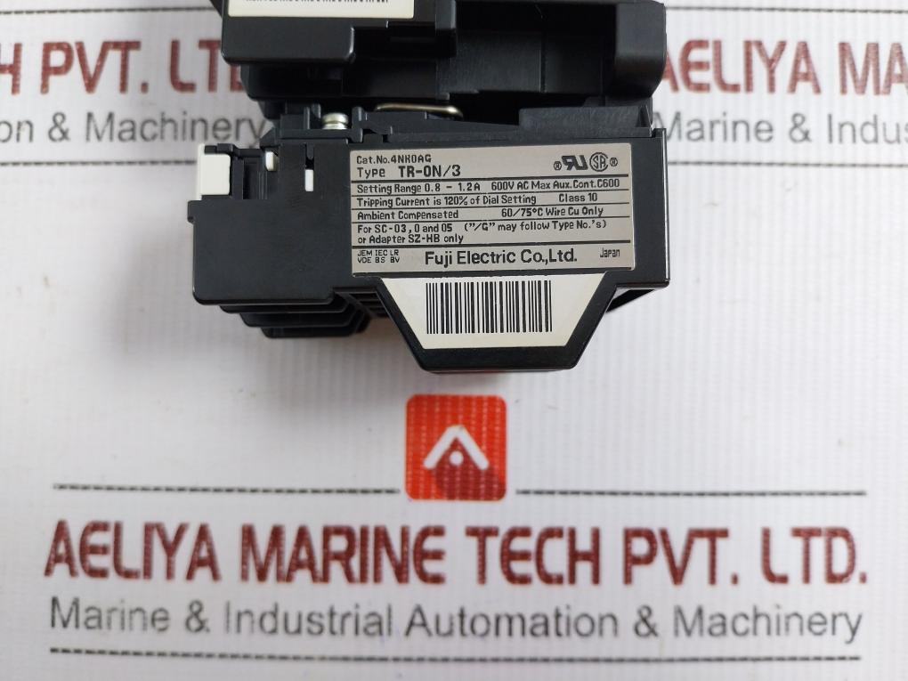 Magnetic-Switch-With-Thermal-Relay-600vac-Max-0-8-1-2a-Rc-By-Fuji-Electric-Sw-03-3h-9