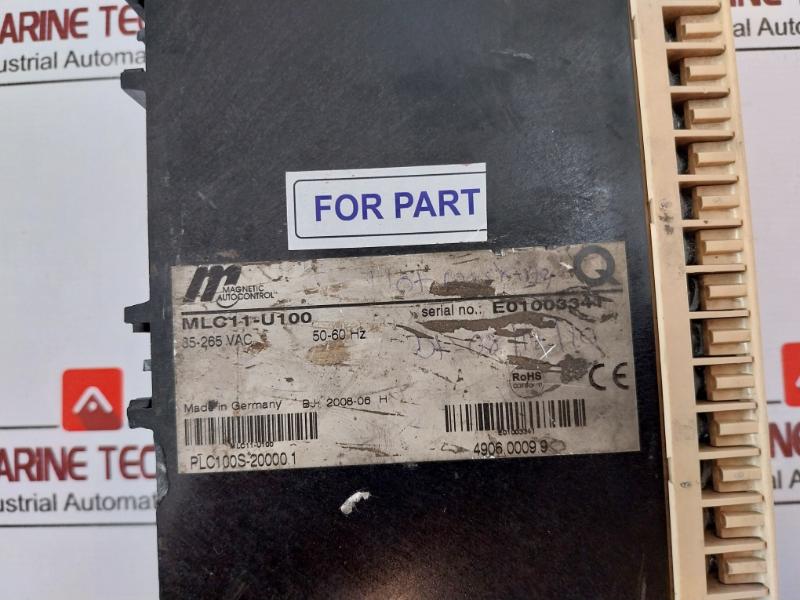 Magnetic Autocontrol Mlc11-u100 Lane Controller 85-265vac 50-60 Hz