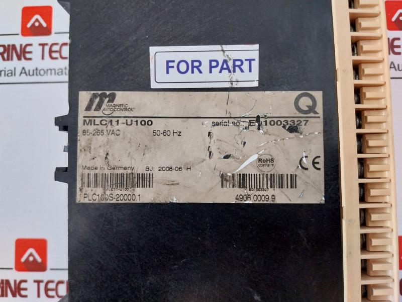 Magnetic Autocontrol Mlc11-u100 Lane Controller 85-265vac 50-60 Hz