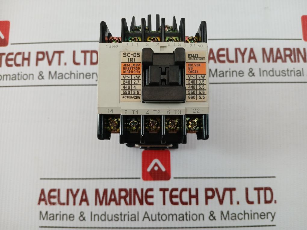 Magnetic Contactor 100-110V 60Hz Sc-05 [13] Fuji Electric