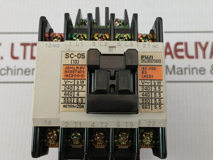 Magnetic Contactor 100-110V 60Hz Sc-05 [13] Fuji Electric