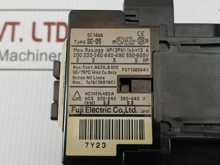 Magnetic Contactor 100-110V 60Hz Sc-05 [13] Fuji Electric