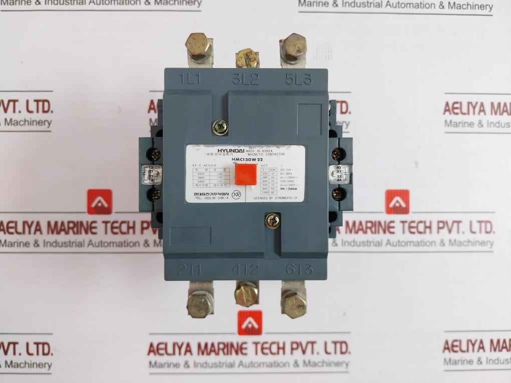Magnetic Contactor 200A Hyundai Hmc130W22