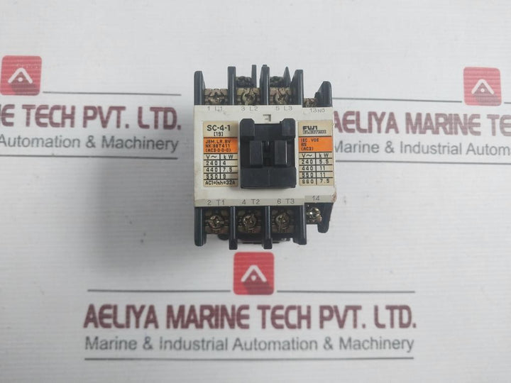 Magnetic Contactor 20A Sc-4-1 Fuji Electric 3Hp 200-220Vac