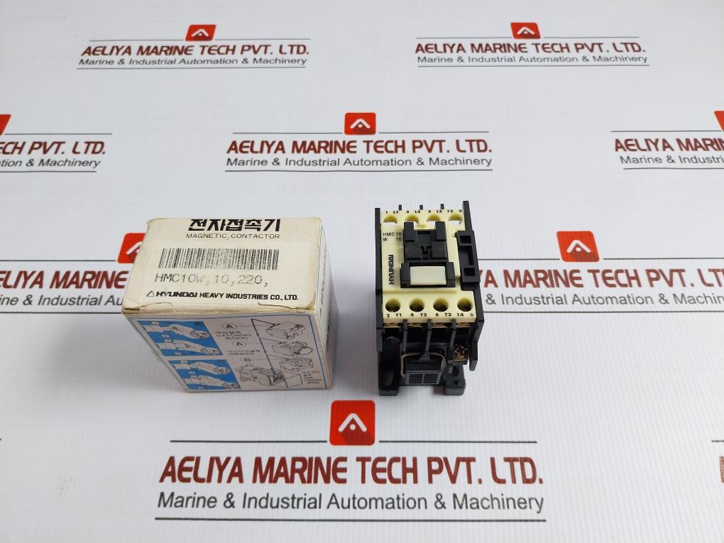 Magnetic Contactor 220V/10A Part No Hmc 10 Hyundai