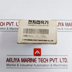Magnetic Contactor 220V/10A Part No Hmc 10 Hyundai