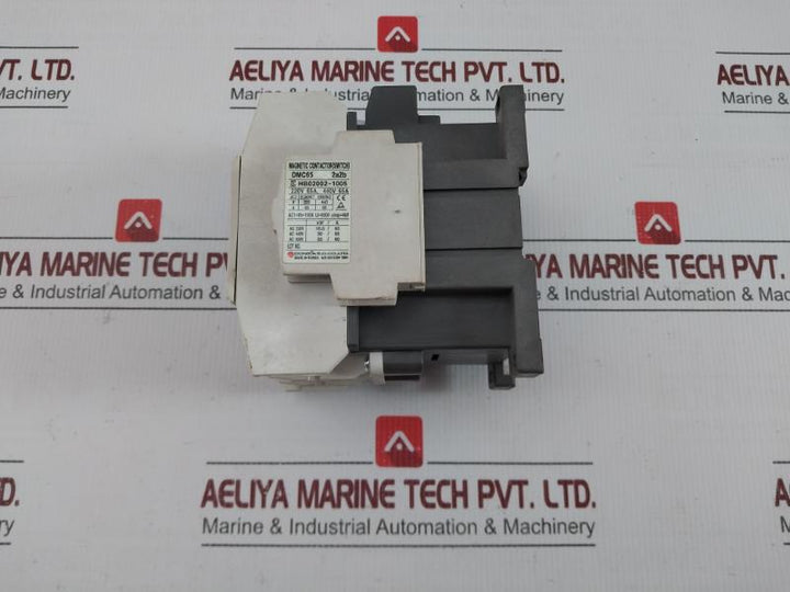 Magnetic Contactor And Thermal Overload Relay Dmc65 Dong-a 65A 100V
