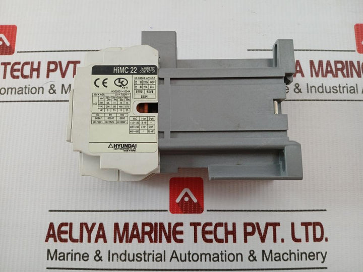 Magnetic Contactor Himc 22 Hyundai 220V/440V 22A