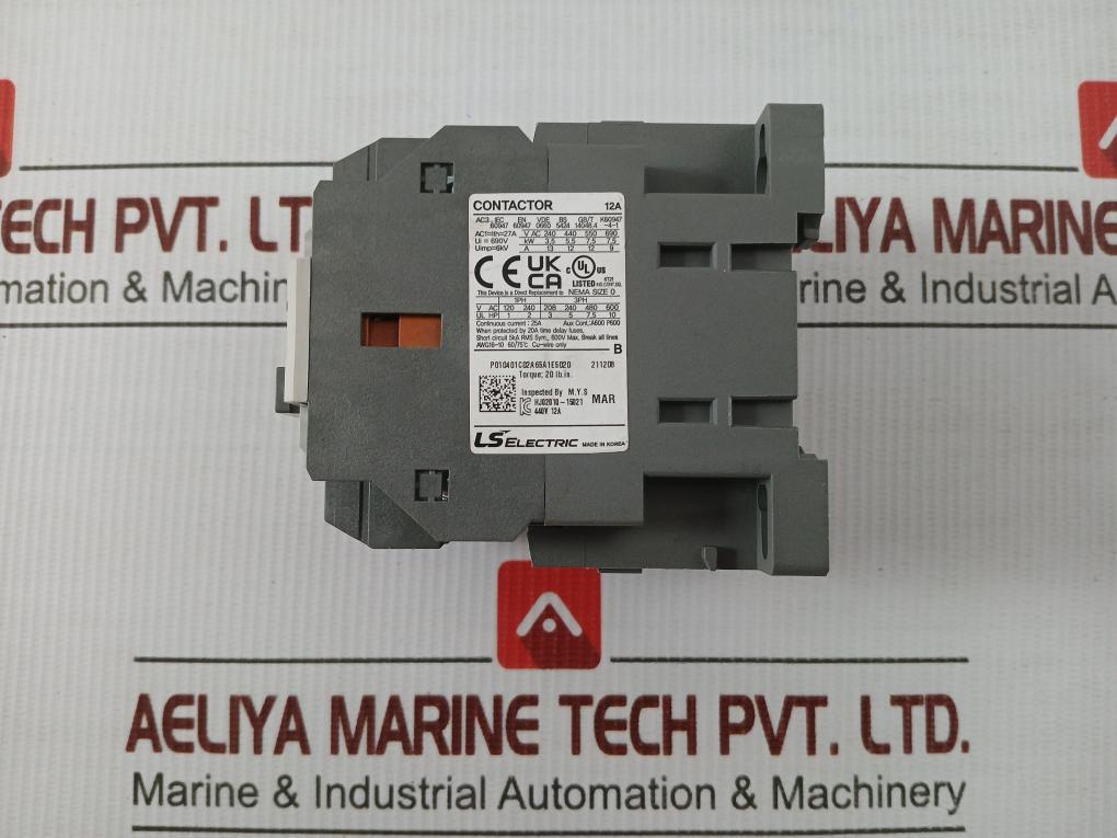 Magnetic Contactor Mc-12B Ls Electric 200V 50Hz