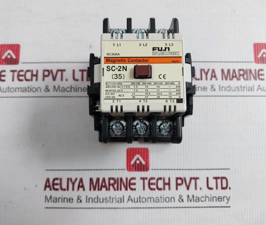 Magnetic Contactor Sc-2N [35] Fuji Electric 100V 50/60Hz