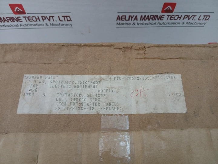 Magnetic Contactor Sc-n12 [400] Fuji Electric 50/60Hz