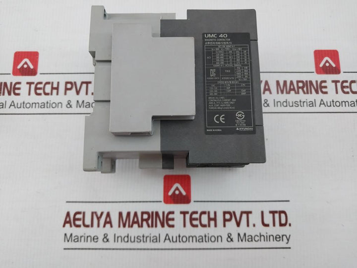 Magnetic Contactor Umc 40 Hyundai 200-220V 50/60Hz