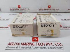 Magnetic Contactor With Thermal Overload Relay Mso-k11 Mitsubishi Electric