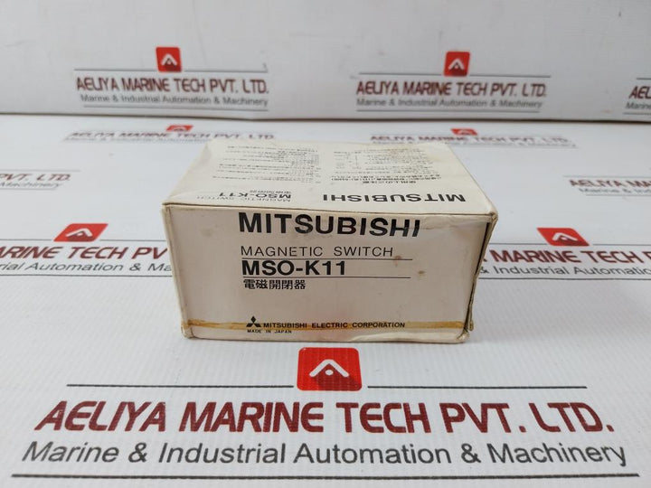 Magnetic Contactor With Thermal Overload Relay Mso-k11 Mitsubishi Electric