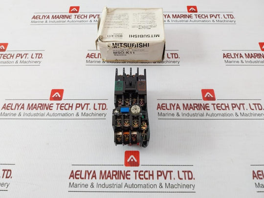 Magnetic Contactor With Thermal Overload Relay Mso-k11 Mitsubishi Electric