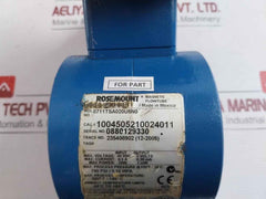 Magnetic Flow Meter Sensor 8711Tsa020U5N0 Rosemount 40Vdc 740Psi