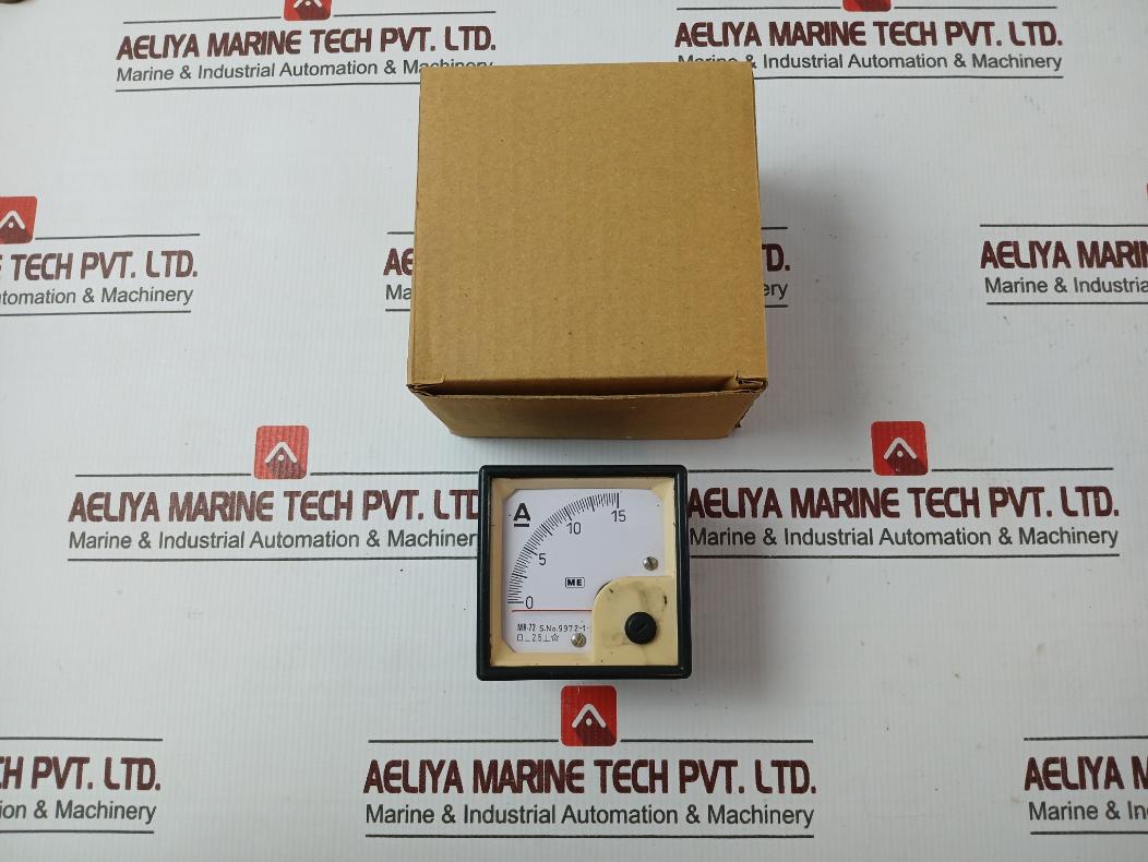 Mahesh Electrical Instruments Mr-72 Analog Ammeter 0-15 A