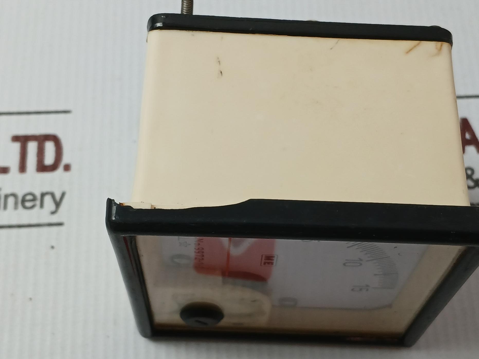 Mahesh Electrical Instruments Mr-72 Analog Ammeter 0-15 A