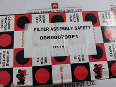 Mahindra 006000790F1 Inner Air Filter