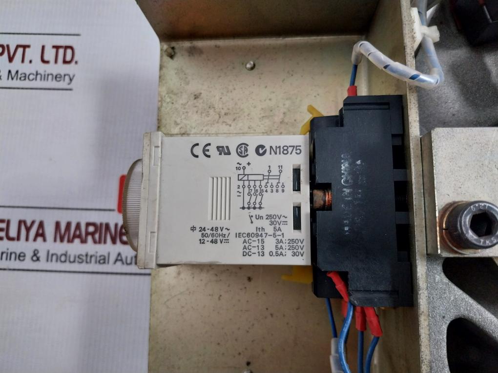 Main Engine Telegraph Module Nabco 1/8Hp 125Vac